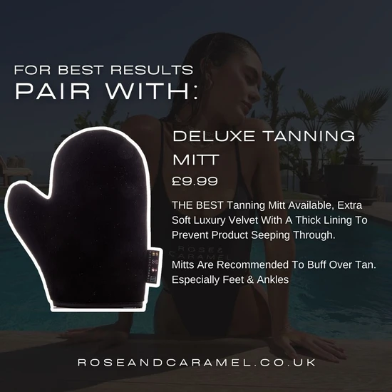 Rose & Caramel Velvety Dark Olive Tanning Mousse 200ml