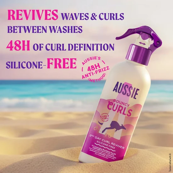 Aussie Bouncy Curls 2nd Day Curl Reviver 200ml
