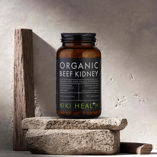 KIKI Health Organic Beef Kidney Capsules 180 Capsules