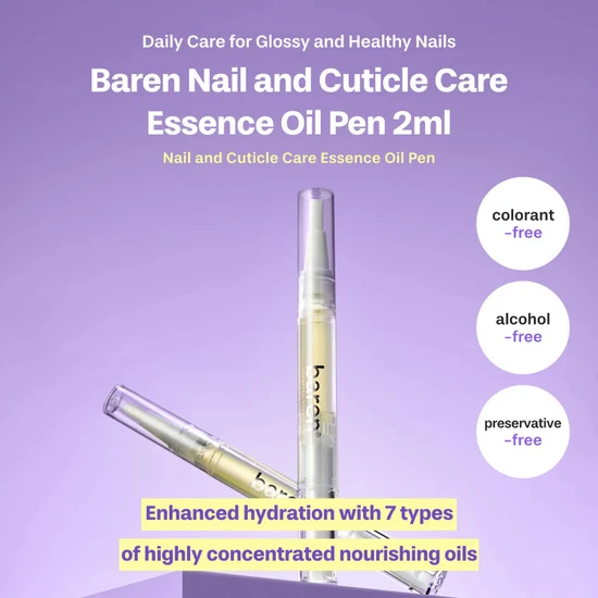 BAREN Nail & Cuticle Care Essence Oil Pen 2ml