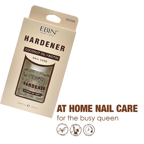 Ebin New York Hardener Coconut Oil & Biotin