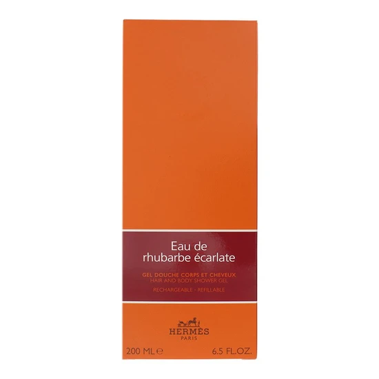 Hermès Eau De Rhubarbe Ecarlate Hair & Body Shower Gel 200ml