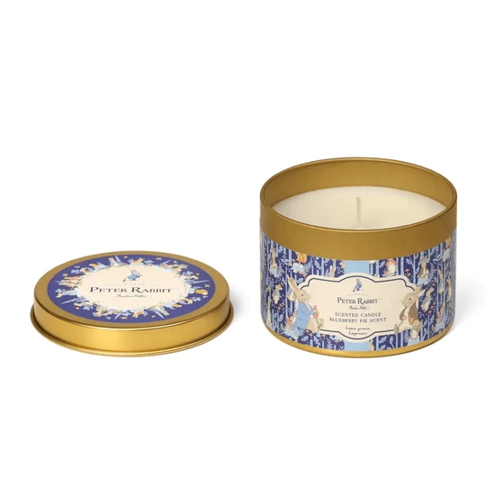 Peter Rabbit Blueberry Pie Tin Candle