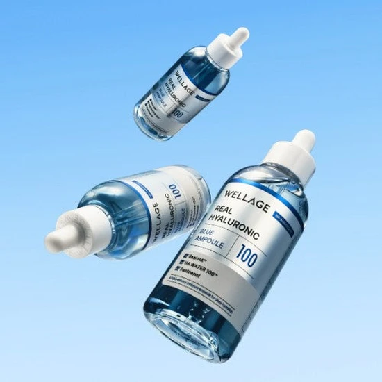 WELLAGE Real Hyaluronic Blue 100 Ampoule 60ml