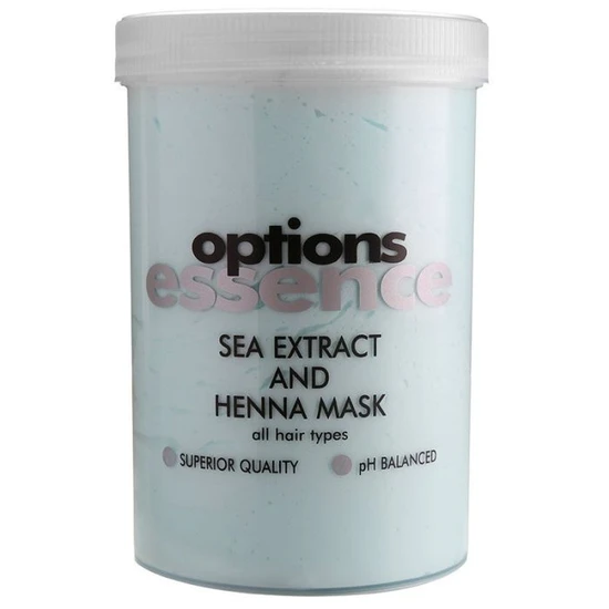 Options Sea Extract & Henna Mask 250ml