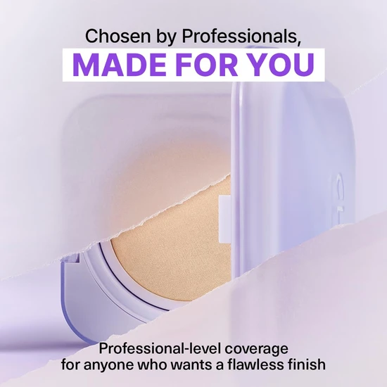 Clio Kill Cover Mesh Blur Cushion Set #19N Porcelain