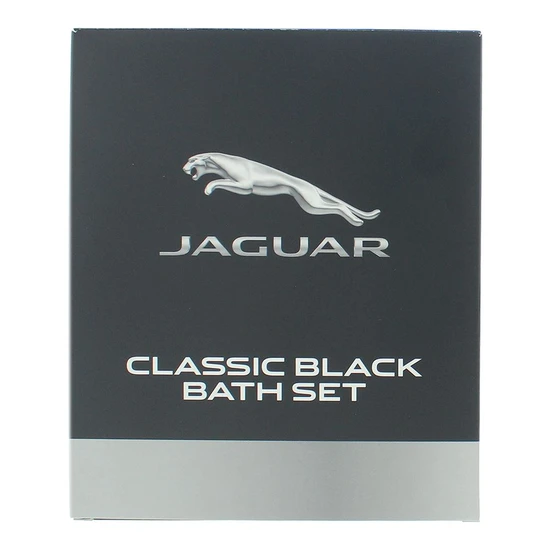 Jaguar Classic Black Eau De Toilette 100ml Bath & Shower Gel 200ml Bath Set
