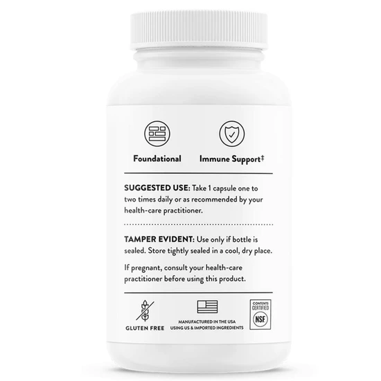 Thorne Zinc Bisglycinate 15mg Capsules 60 Capsules