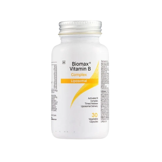 Coyne Healthcare Biomax Activated Liposomal Vitamin B Complex 30 Capsules