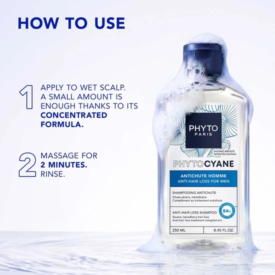 PHYTO Phytocyane Anti-Hair Loss Shampoo For Men 500ml