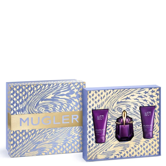 Mugler Alien Gift Set 30ml EDP, 50ml Shower Gel & 50ml Perfumed Body Lotion