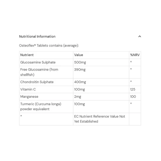 Health Aid Osteoflex Tablets 30 Tablets