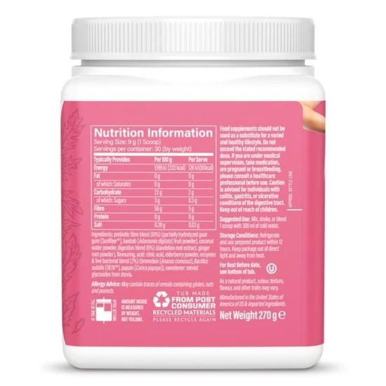 SunWarrior Shape Digest Well Pineapple Vanilla 270g