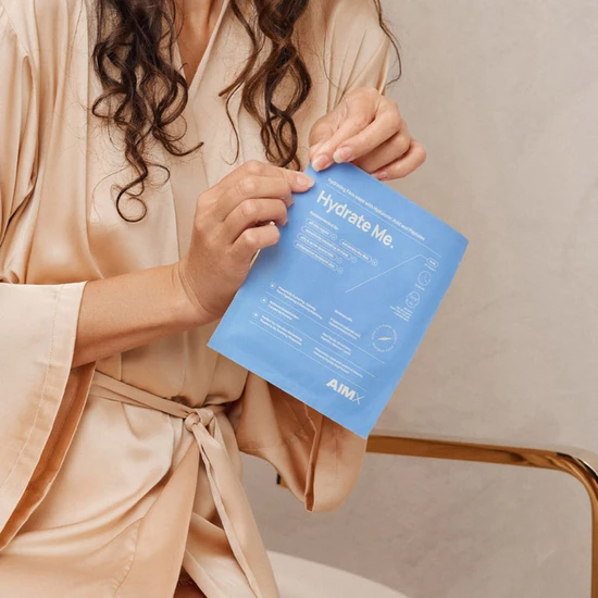 AimX Hydrate Me Moisturising Sheet Mask With Peptides 1 Sheet