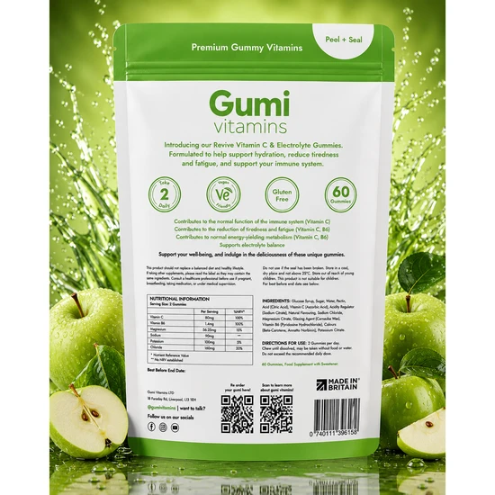 Gumi Vitamins Revive Skin, Hair & Nails 300g