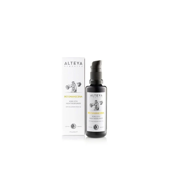Alteya Organics Bio Damascena Rose Otto Night Moisturiser 50ml