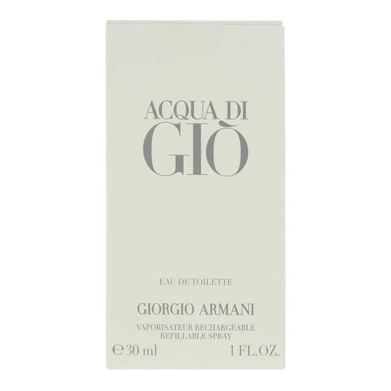 Giorgio Armani Acqua Di Gio Pour Homme Eau De Toilette 30ml