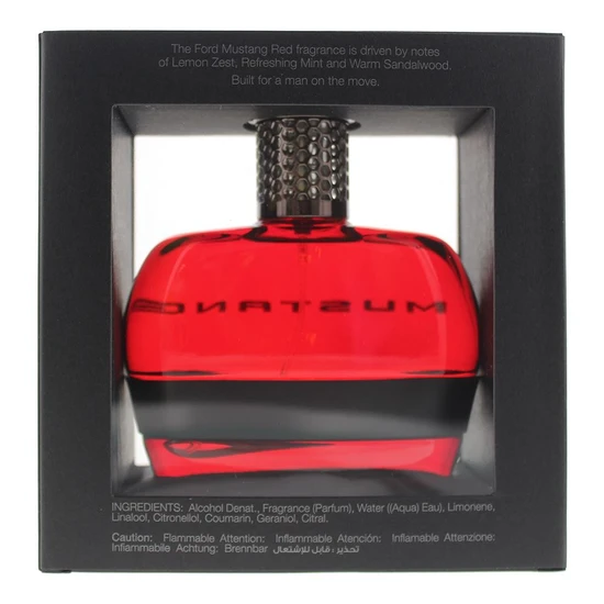 Mustang Red For Men Eau De Toilette 100ml