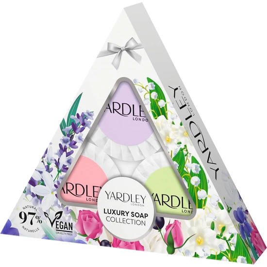 Yardley Mini Luxury Soap Collection Gift Set 50g