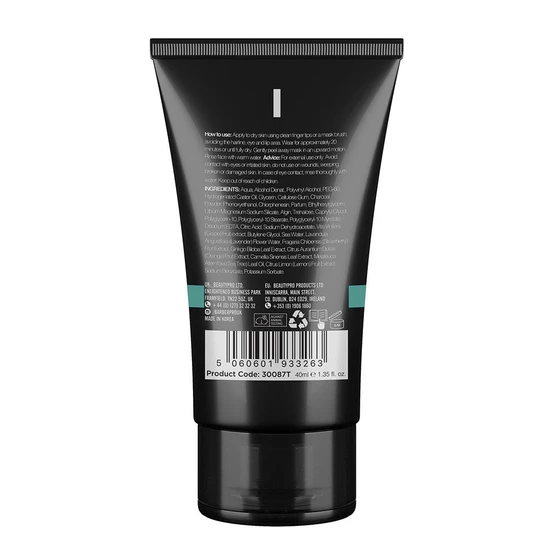 BARBER PRO Face Putty Peel Off Mask Tube 40ml