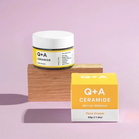 Q+A Ceramide Barrier Defence Face Cream 50g