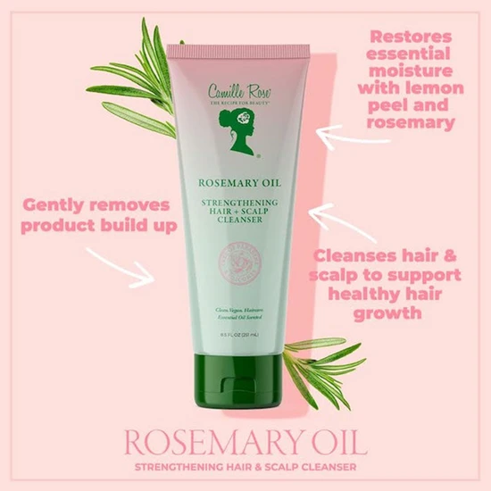 Camille Rose Rosemary Oil Strengthening Hair & Scalp Cleanser 251ml