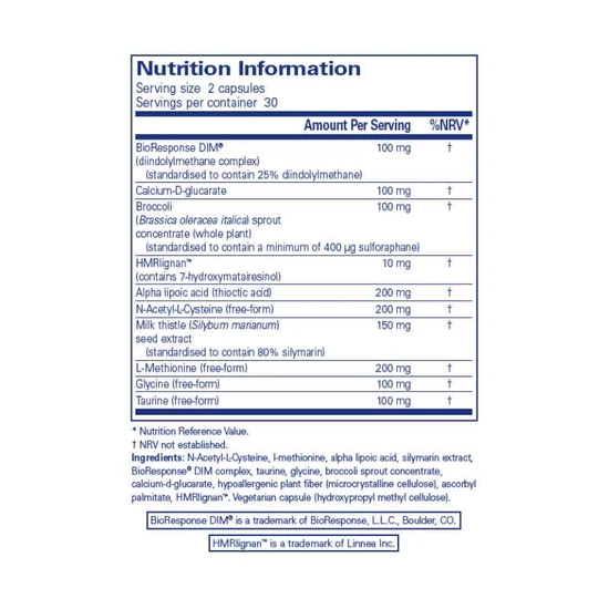 Pure Encapsulations DIM Ultra Capsules 60 Capsules