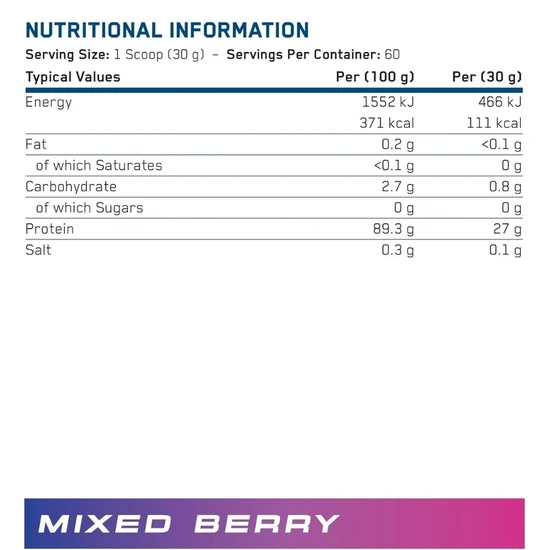 Applied Nutrition Beef-XP Mixed Berry 1800g