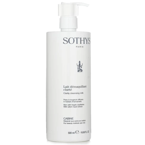 Sothys Clarity Cleansing Milk For Skin With Fragile Capillaries 500ml