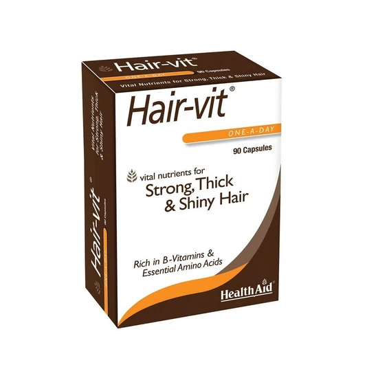Health Aid Hair Vit Capsules 90 Capsules