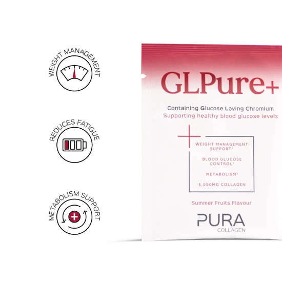 Pura Collagen Sachets GLPure+ Summer Fruits 20 x 5.6g