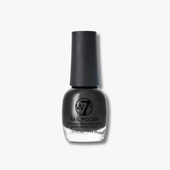 W7 Nail Polish Black