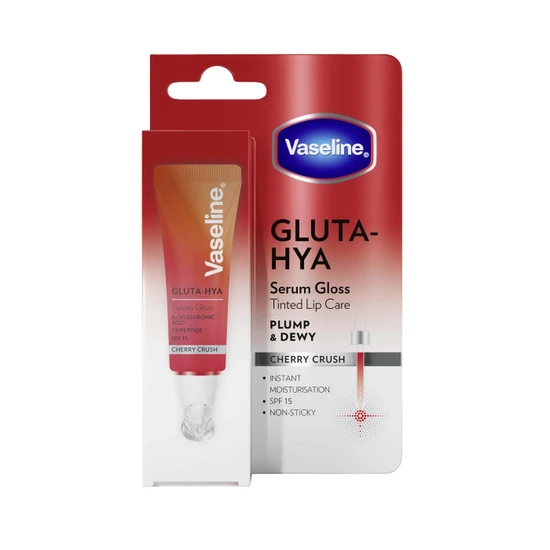 Vaseline Gluta-Hya Lip Serum Gloss SPF 15 Cherry Crush 10ml
