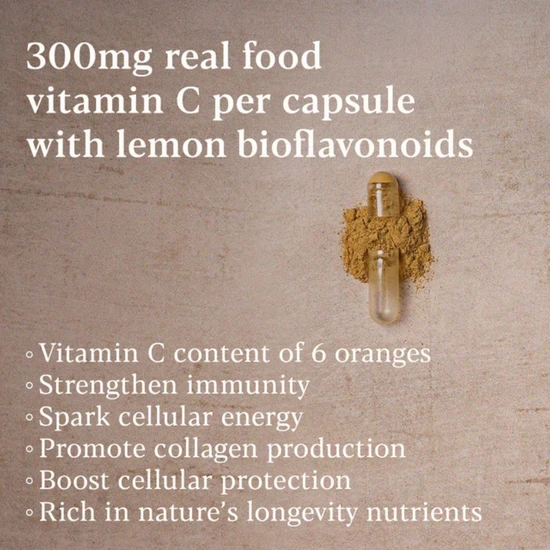 Higher Nature Vitamin C Capsules 30 Capsules