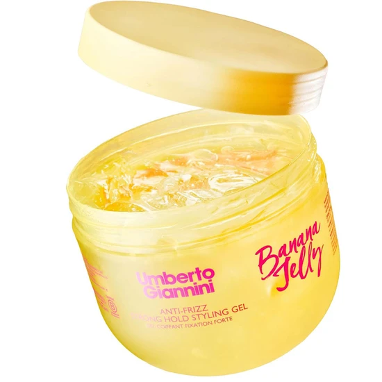 Umberto Giannini Banana Jelly Anti Frizz Strong Hold Styling Gel 475ml