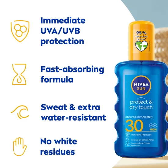 Nivea Protect & Dry Touch SPF 30 Invisible Spray 200ml