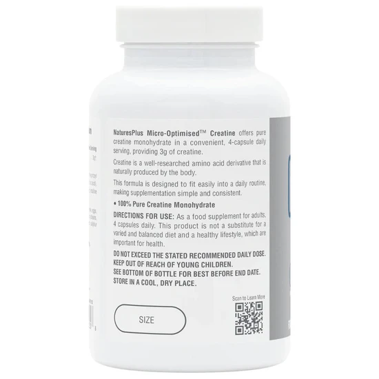 Nature's Plus Creatine Micro-Optimised Capsules 120 Capsules
