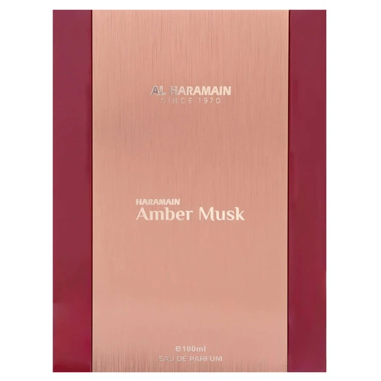 Al Haramain Amber Musk Eau De Parfum 100ml