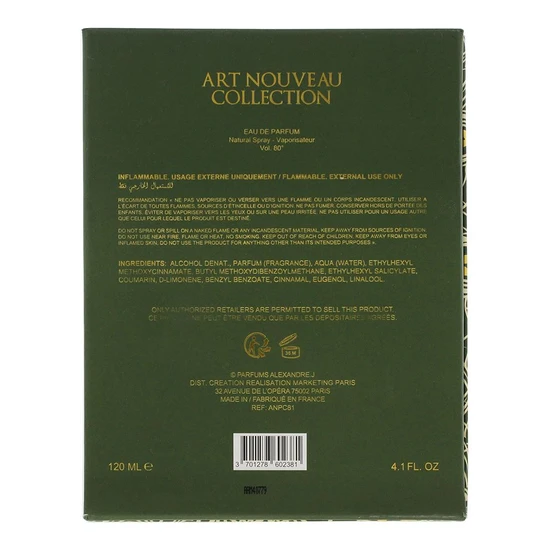Alexandre.J Imperial Peacock Eau De Parfum 100ml
