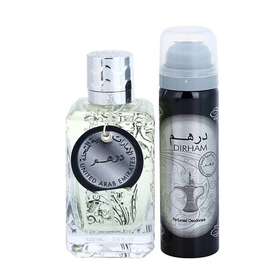 Ard Al Zaafaran Dirham Silver Perfume Eau De Parfum With Deodorant 100ml