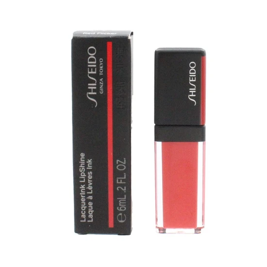 Shiseido LacquerInk Liquid Lipstick Red Flicker 305