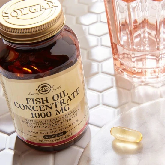 Solgar Fish Oil Concentrate 1000mg Softgels 60 Softgels