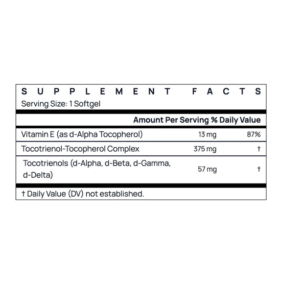 Jarrow Formulas TocoSorb Softgels 60 Softgels