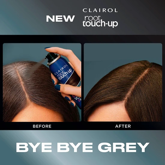 Clairol Root Touch Up 2 In 1 Spray Temporary 75ml / Black