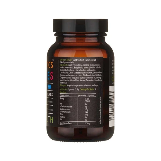 KIKI Health Body Biotics Gummies For Children 30 Gummies