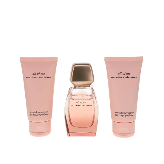 Narciso Rodriguez All Of Me Intense Gift Set 50ml EDP Intense + 50ml Body Lotion + 50ml Shower Gel