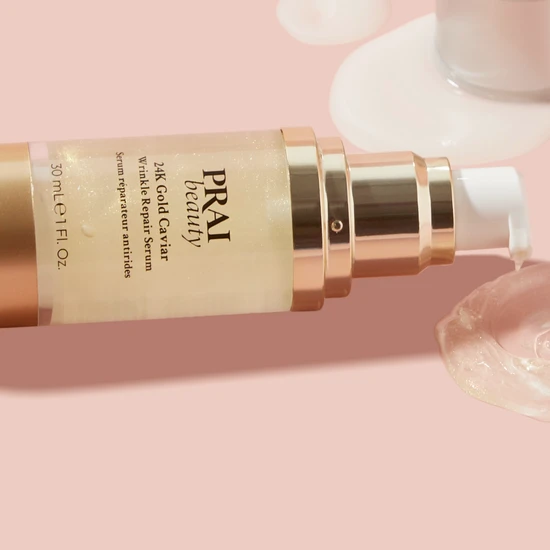 PRAI 24k GOLD CAVIAR Wrinkle Repair Serum 30ml