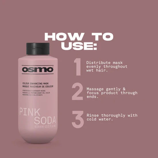 Osmo Pink Soda Mask 400ml