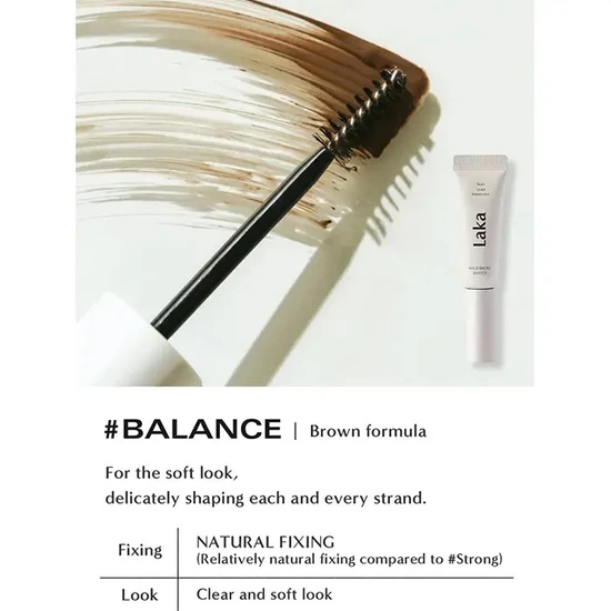 LAKA Wild Brow Shaper #Balance (Brown)