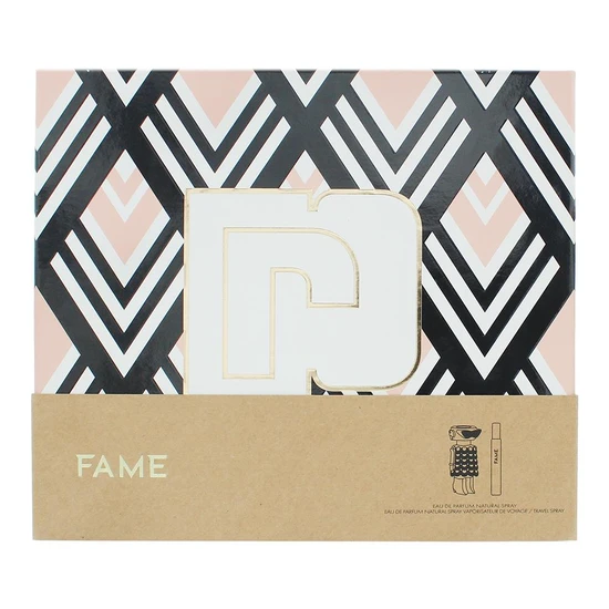 Paco Rabanne Fame Gift Set 75ml Eau De Parfum + 10ml Eau De Parfum